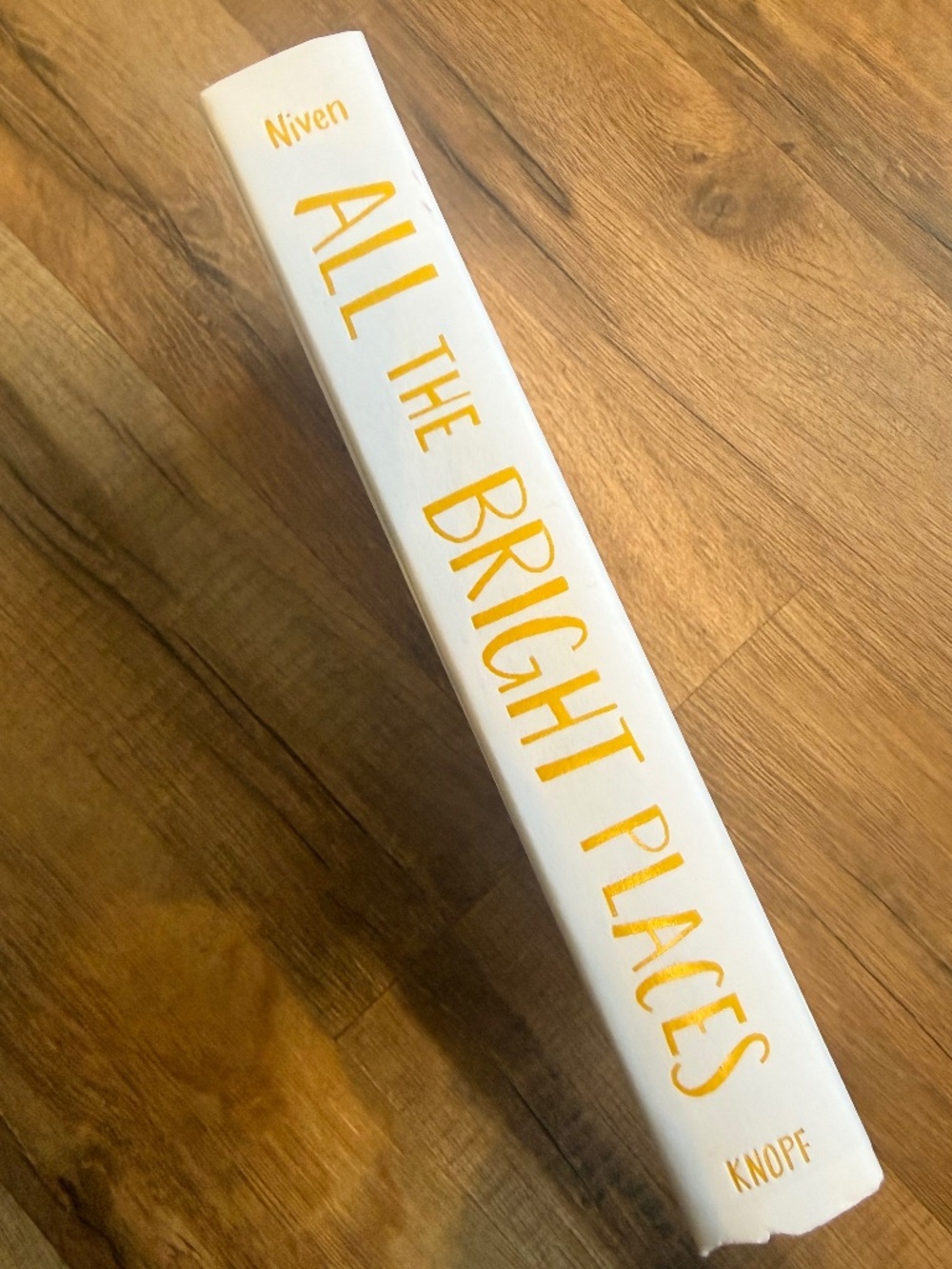 All the Bright Places by Jennifer Niven